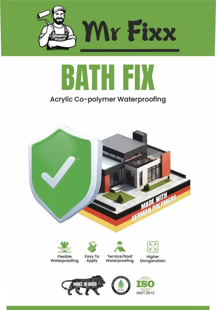 Bath Fix bucket label