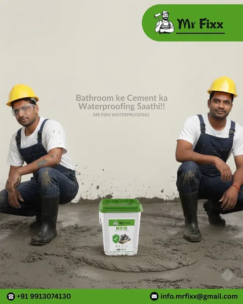 Bathroom ke cement ka waterproofing saathi – Bath Fix